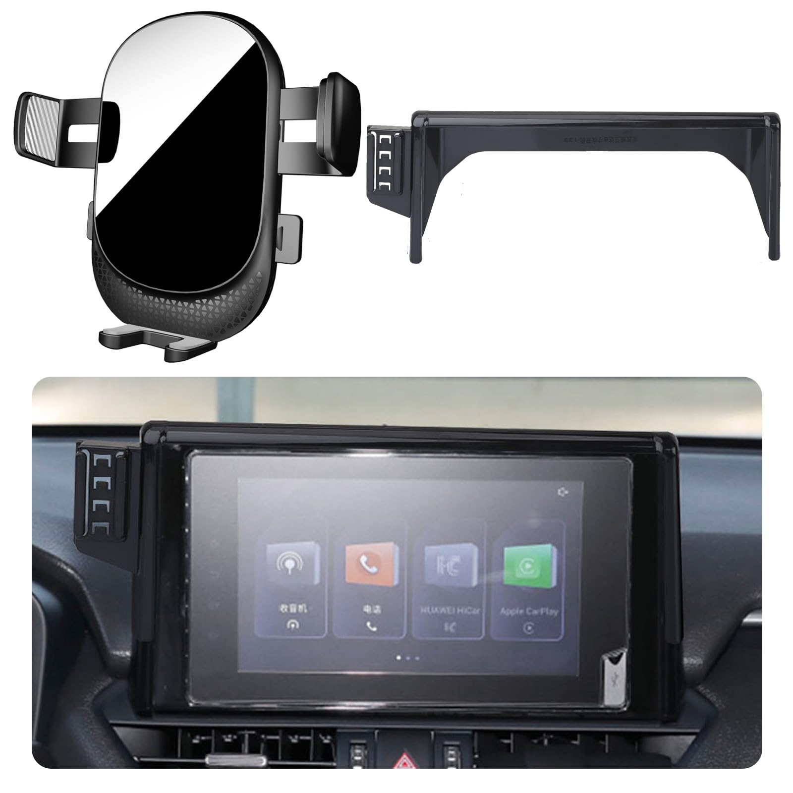 Car Phone Holder for Toyota RAV4 Auto Accessories [Only for 2019-2024 RAV4 7/8/9
