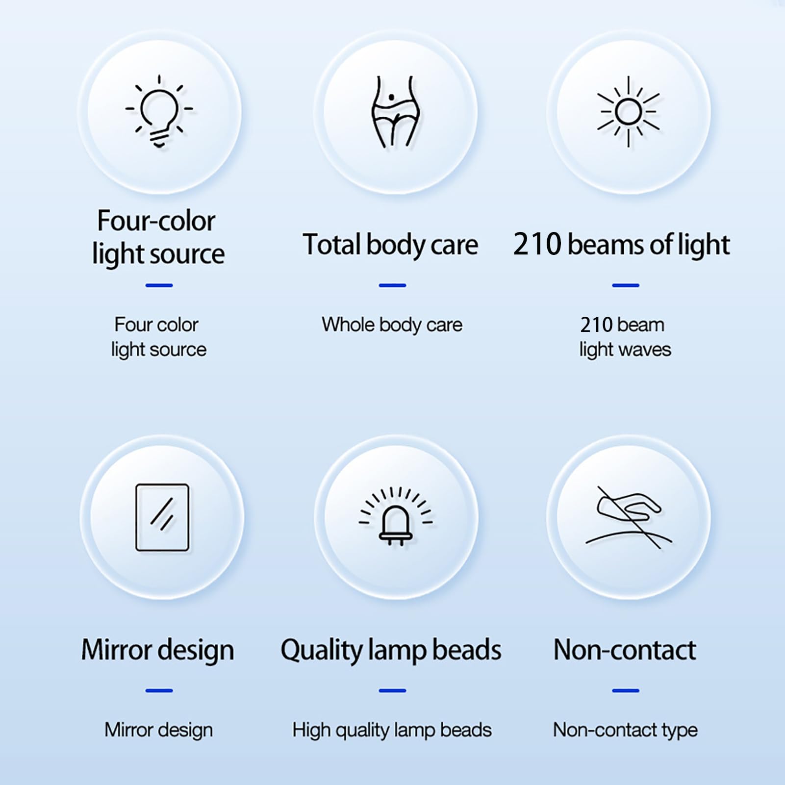 GOURIXIN Panel de luz roja con 210 LED, 4 Longitudes de Onda (415 NM, 590 NM, 630 NM y 850 NM), Dispositivo de Terapia de luz infrarroja cercana, Temporizador Integrado y Soporte Ajustable