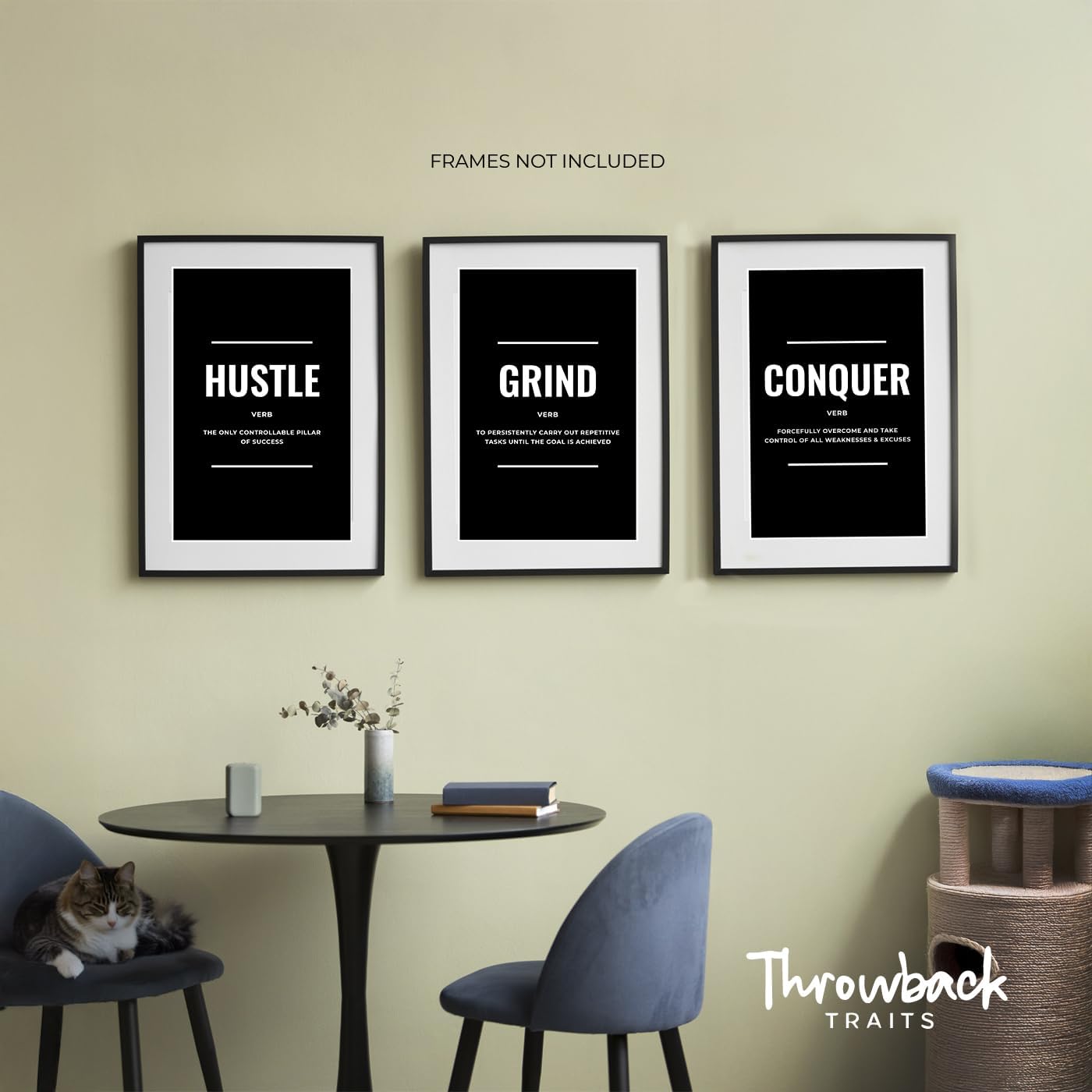Elevate Your Space: Review of Throwback Traits Motivational Wall Art for Home & Office