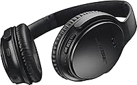 Vista 3 de Bose QuietComfort 35 (Serie II) - Auriculares inalámbricos, cancelación de ruido, color negro (renovado)