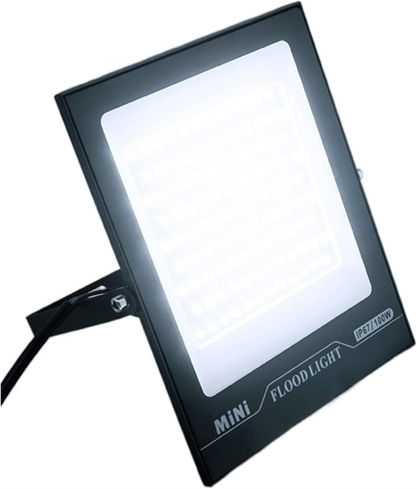 Weyimvto Cold White Solar Lights, Lot Outdoor Floodlight Spotlight Ip67 Street Lamp Lighting For Garden, Backyard, Garage, Doorways(,200W)