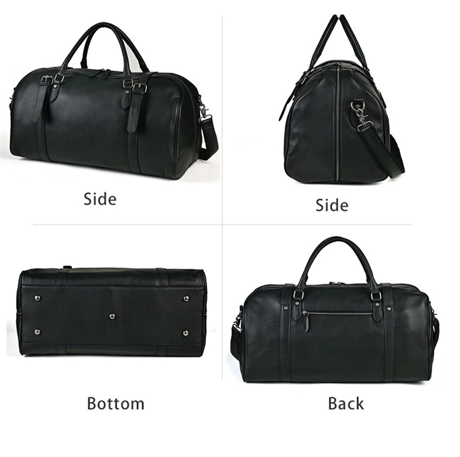 Bolsa Portatrajes Bolsa de Viaje Bolso Casual De Cuero De La Bolsa De Viaje Del Gimnasio Del Viaje De La Cabina Del Fin De Semana De La Bolsa De Viaje De 21 Pulgadas Para Los Hombres Bolsa Portatrajes