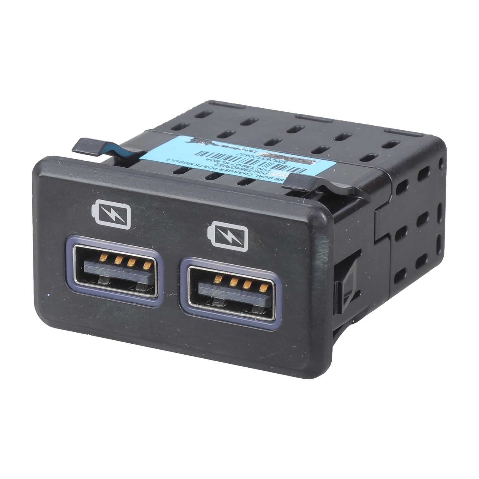 Prise auxiliaire USB avec chargement intelligent, adaptateur de port facile à installer pour prise intelligente Autmotives