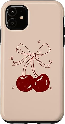 Miniatura 1 de Funda para iPhone 11 Cherri Ties Bow Cherry