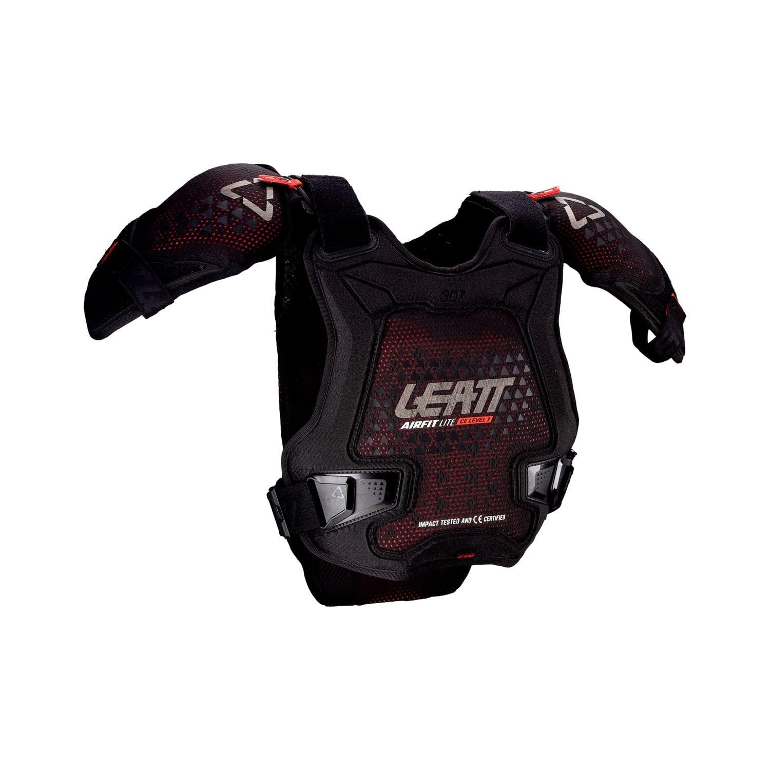 LEATT Brustgeschirr 3DF Airfit Evo Pro Junior #L/XL 147-159cm Schwarz | Belüftungssystem