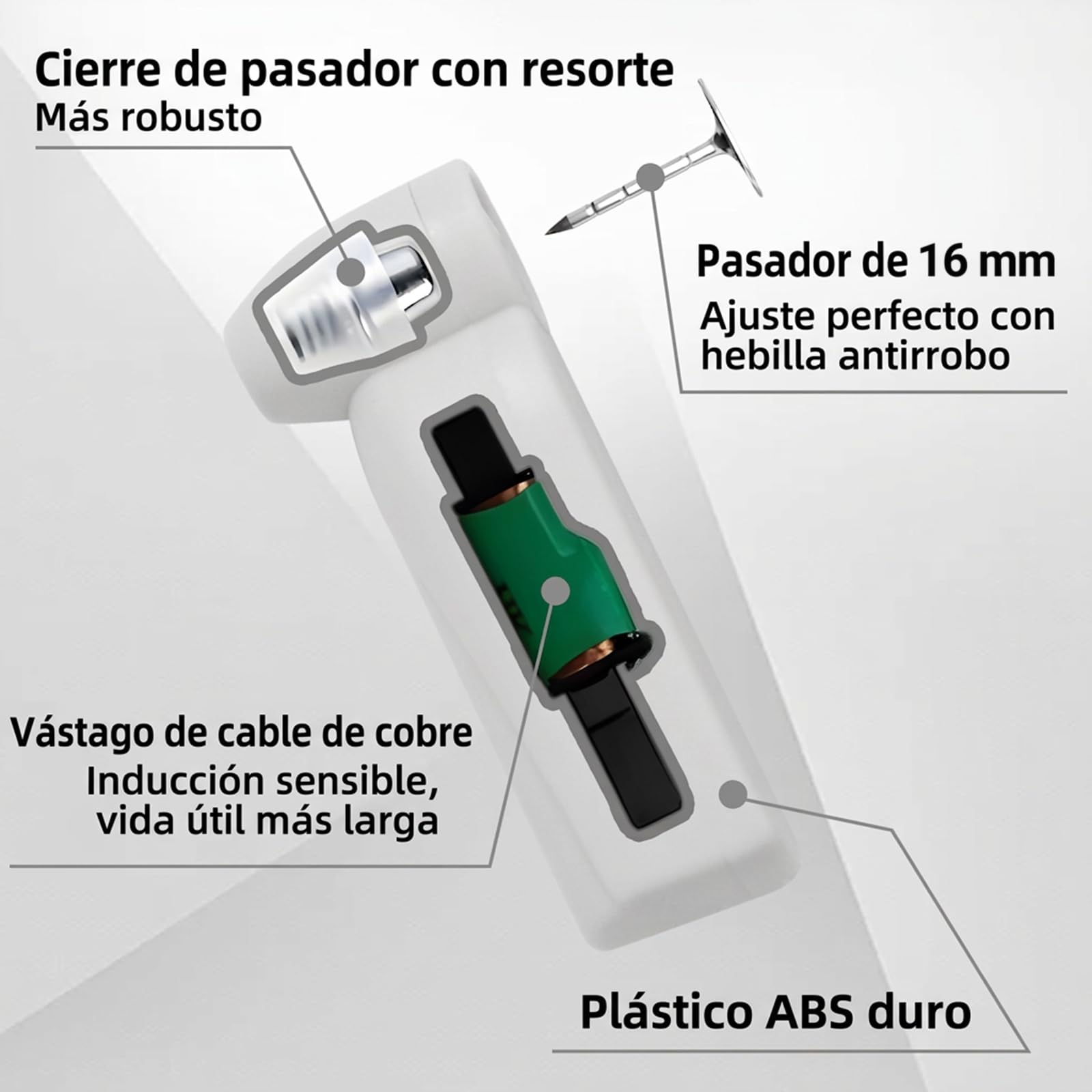 Etiquetas duras de seguridad AM-58khz mini 100 pines para ropa zapatos bolsas