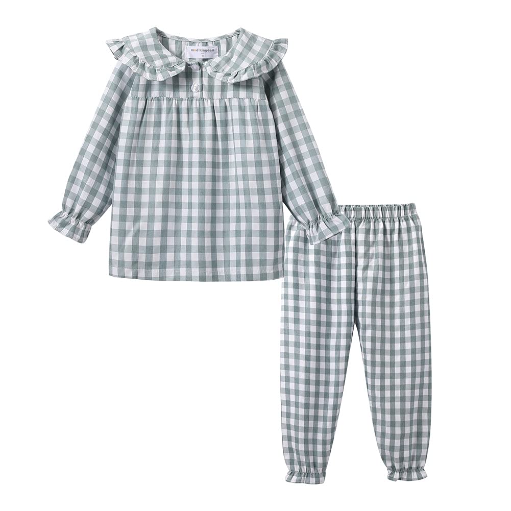 Mud KingdomKids Pajama Set Long Sleeve Homewear Button Down Sleepwear