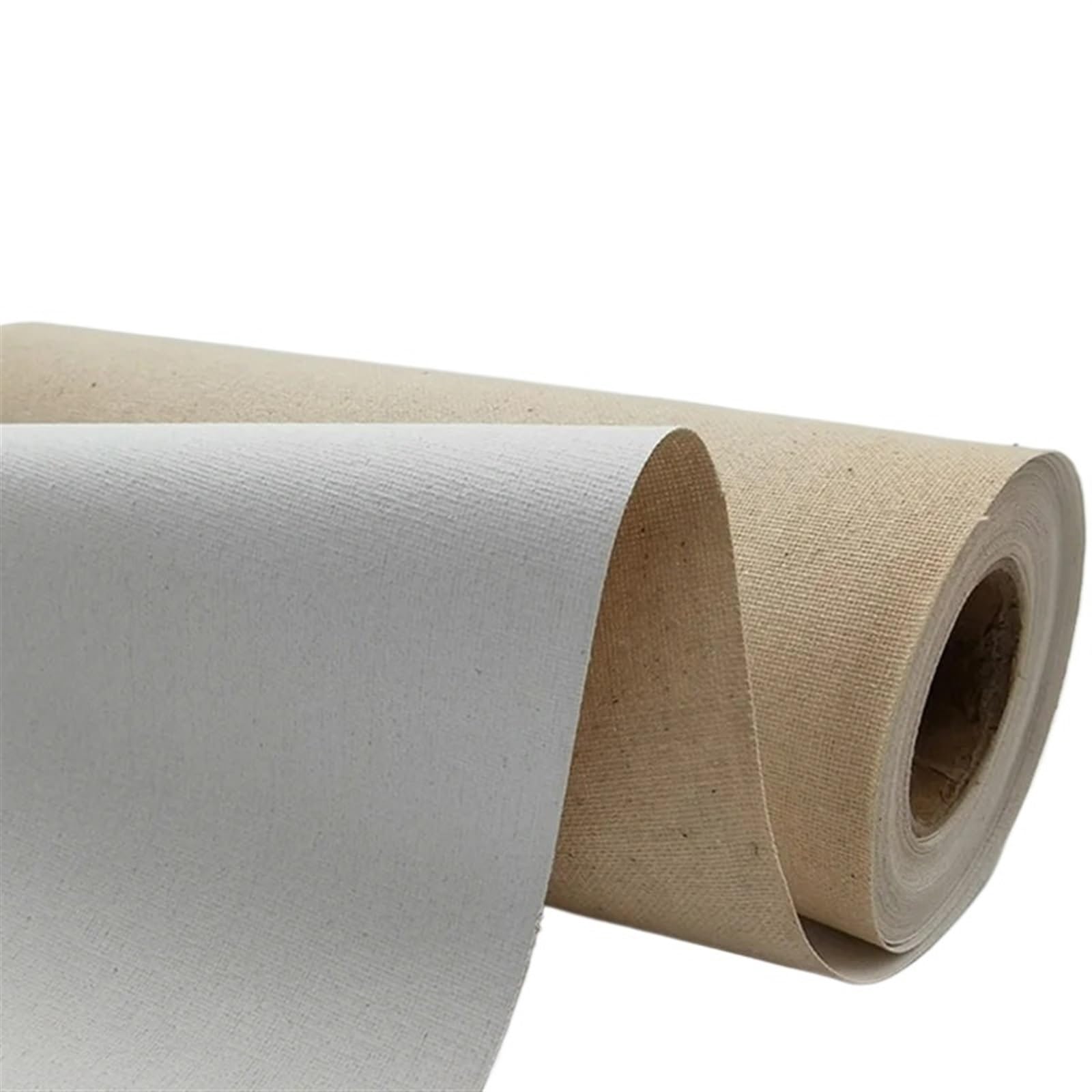 Lniana pusta rolka płótna
