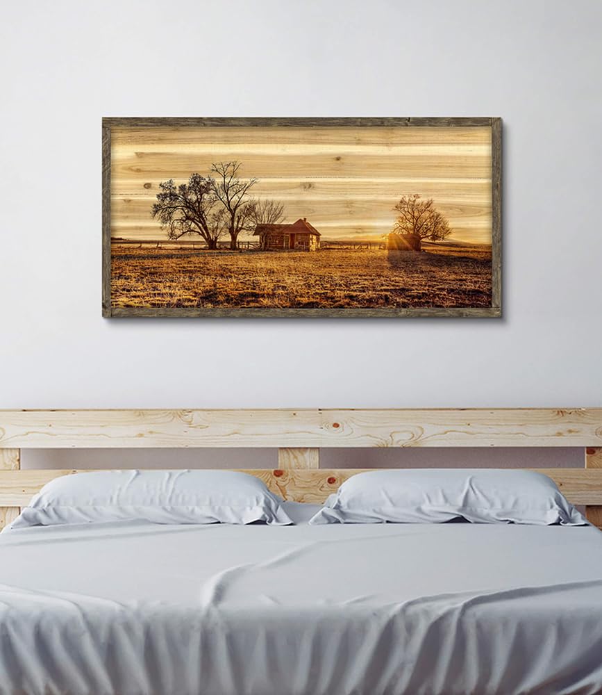 Stampa Artistica Da Parete Con Cornice, Grande Camera Da Letto In
