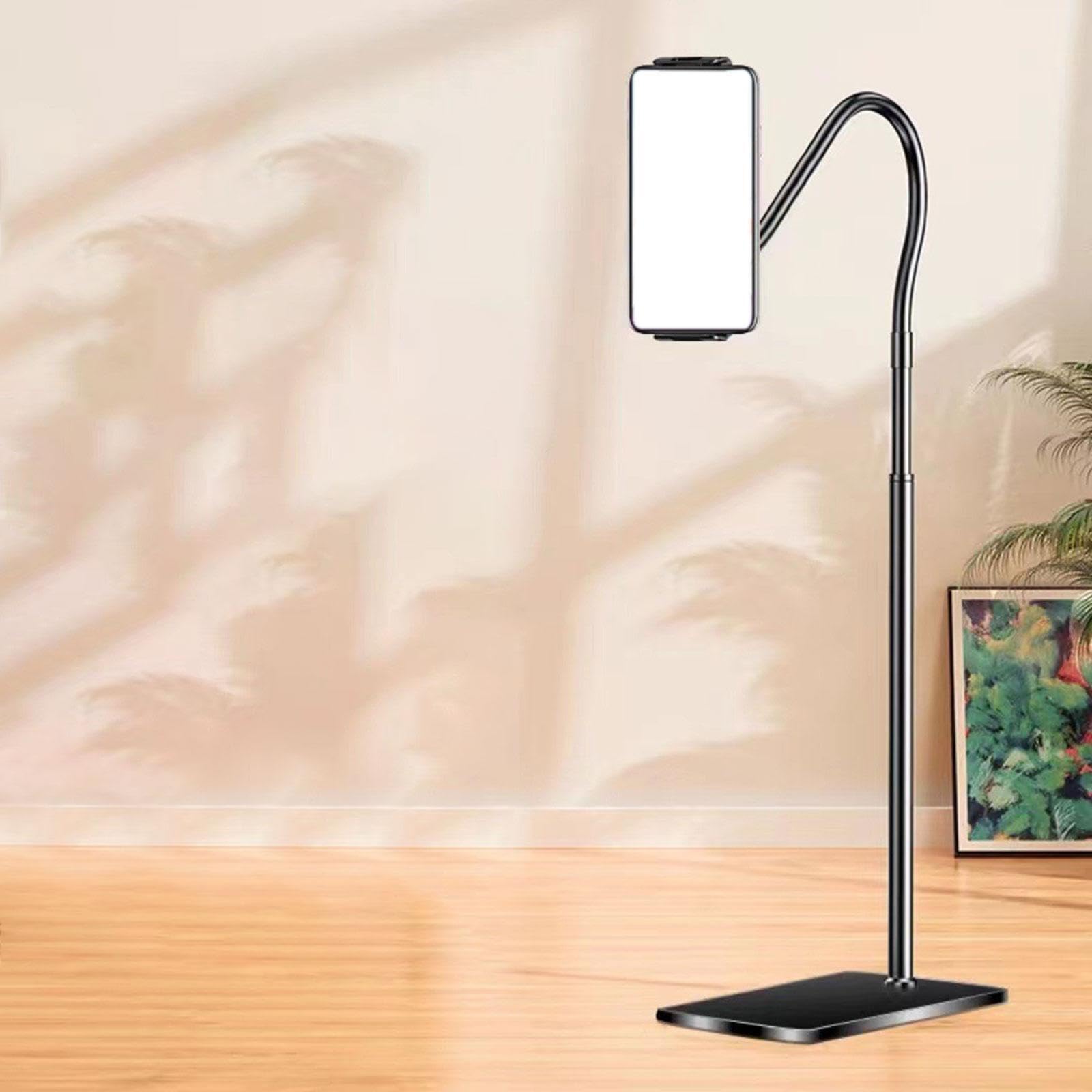 Soporte Universal para teléfono Inteligente, portátil, Flexible, de Altura Ajustable, Ideal para Tomar Fotos y Ver vídeos cómodamente, rotación