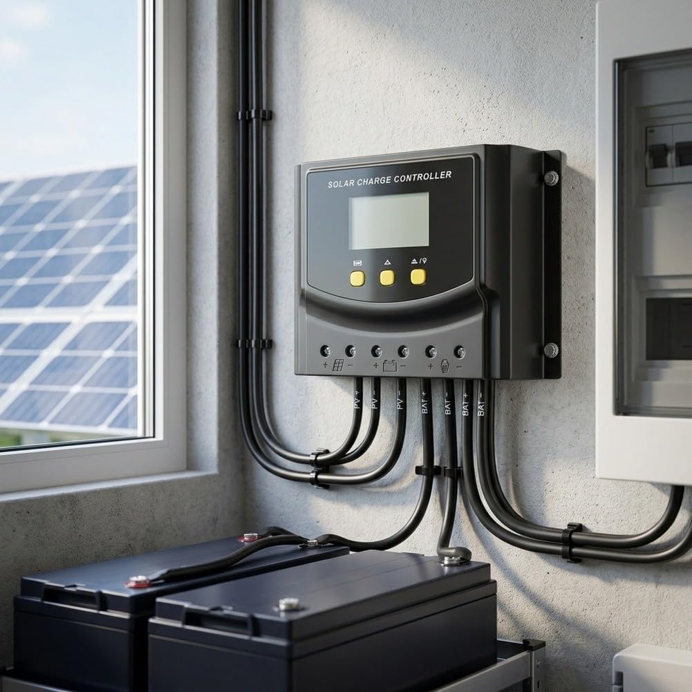 Controlador Solar para pwm 60A 48V Pantalla LCD USB Controlador