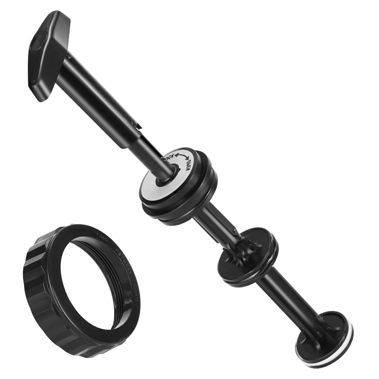 Woedpez Pistons Rod Assembly Texture Suitable for Various Pool Valves Sealing and Resistance Pistons Assembly