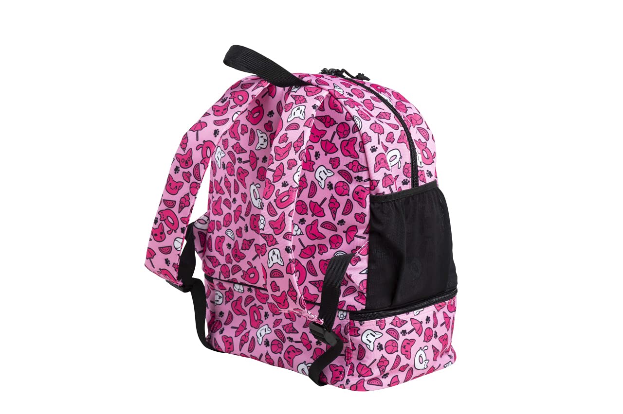 arena Team Friends 20 Sac à Dos Enfant 20L pour Natation, Sport et Loisirs, Idéal pour Enfants de 1 à 9 Ans, Poche pour Bouteille et Compartiment Séparé pour Chaussures