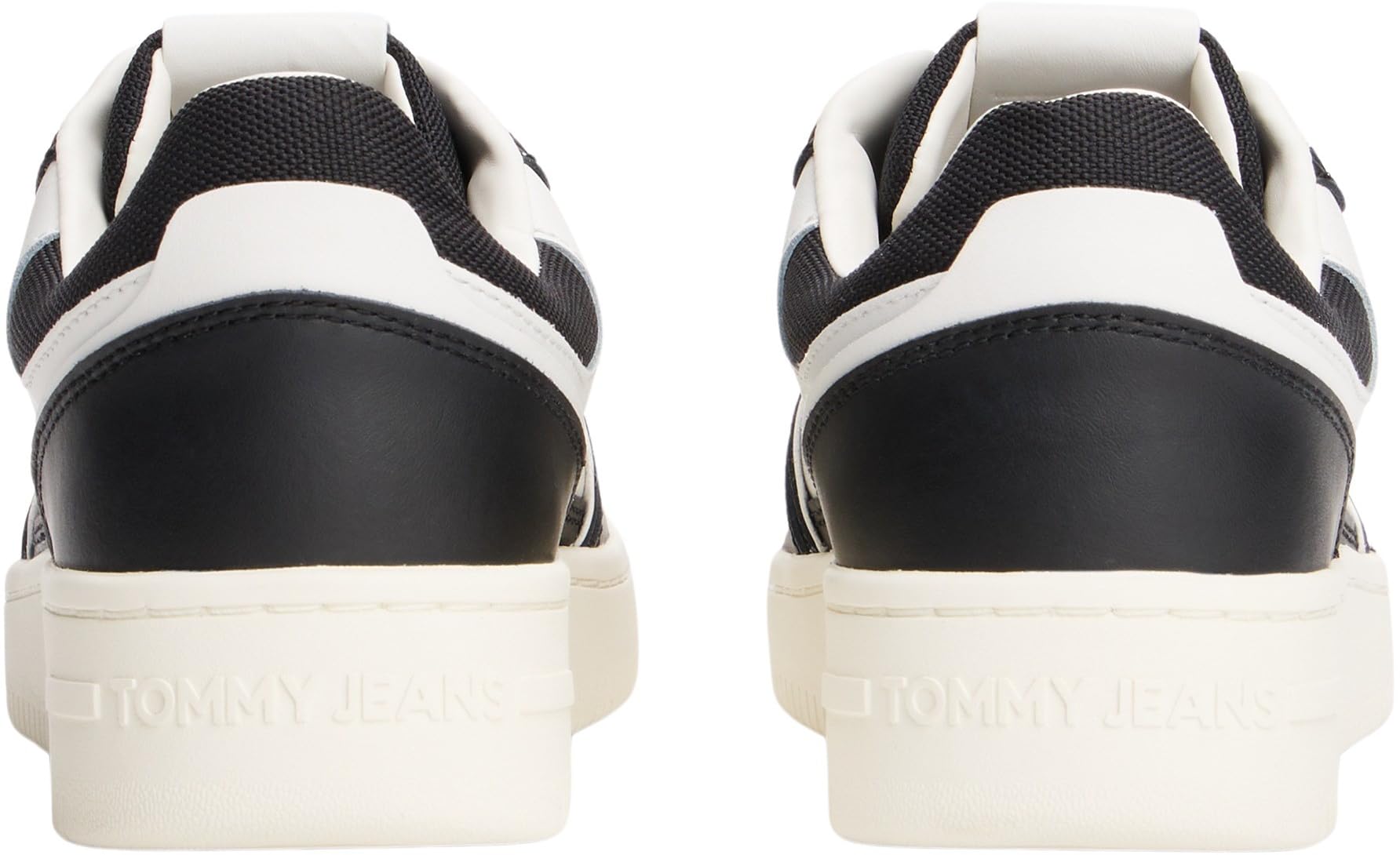 Tommy Jeans Uomo Sneakers con Suola Preformata Retro Basket Profilo Basso