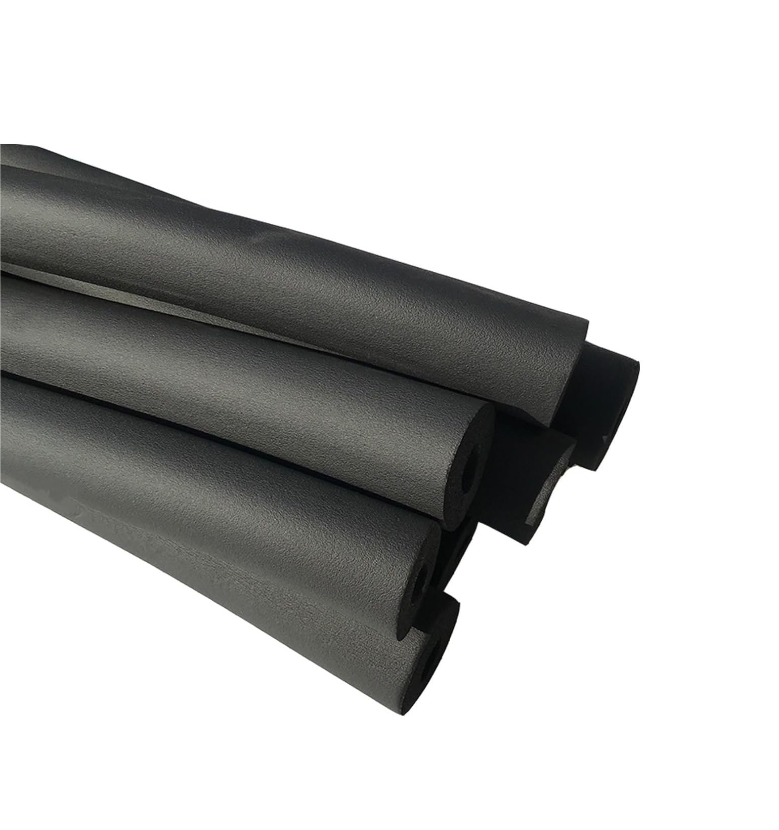 Flexibler Schaumstoff-Rohrisolierungsschlauch, schwarz, 180 cm, 1 Packung (ID 1,9 cm x T 1in)