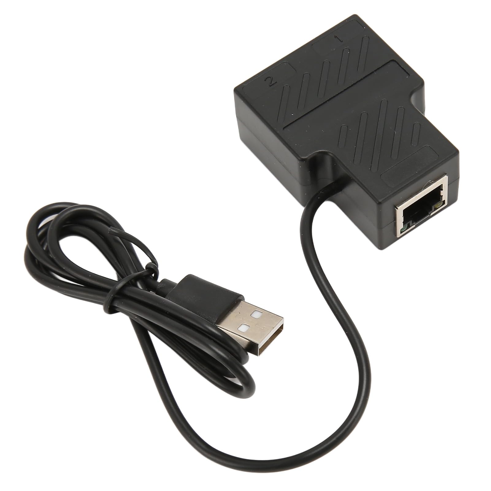 Splitter Ethernet RJ45 1 A 2 – Adattatore LAN Maschio-femmina Con Chip PCB – Cavo CAT7, Contatti Dorati - 2