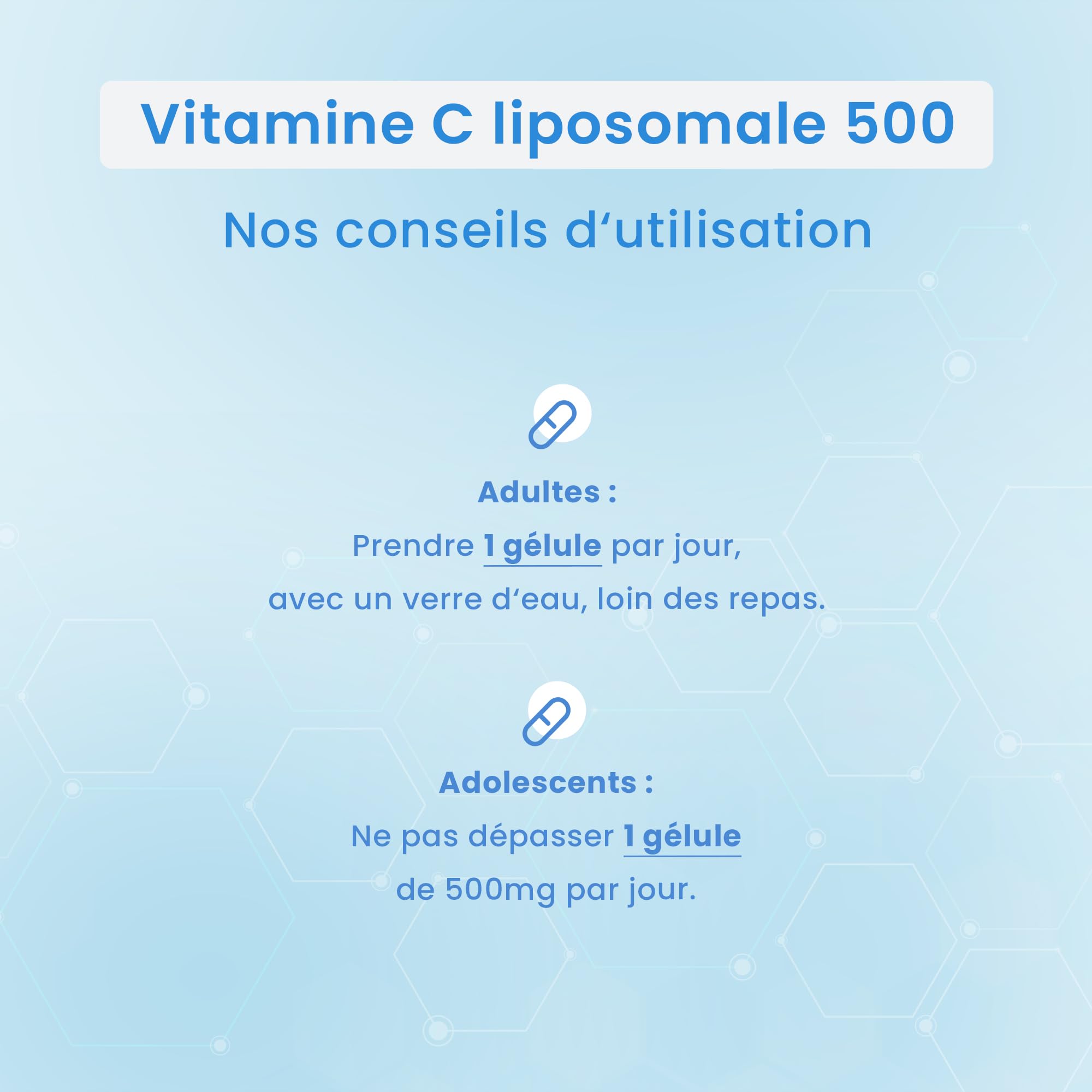 Vitamine C Liposomale 500 mg | 60 Gélules Végétales pour 2 mois | Absorption Optimale | BEAVERHILL | Fatigue - Antioxydant - Énergie - Immunité