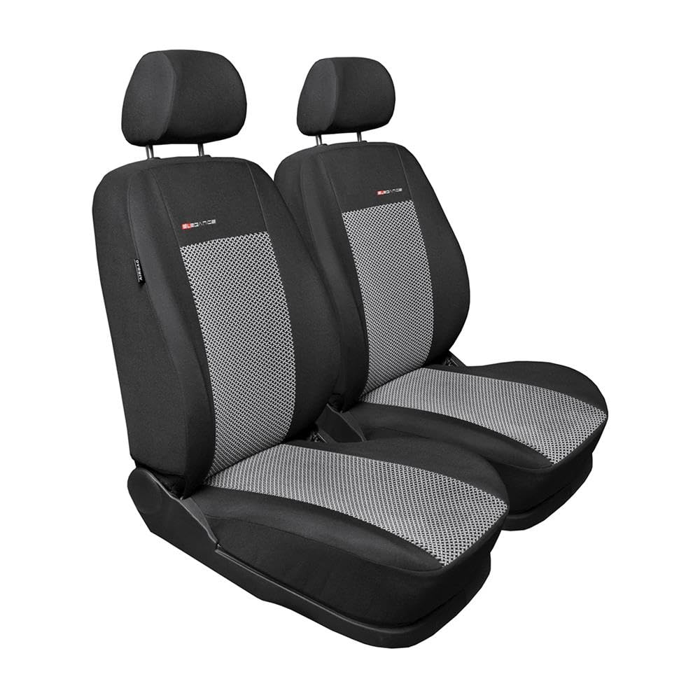 Mossa Housses siège sur Mesure adaptées pour Peugeot Partner (2008-2018) E2