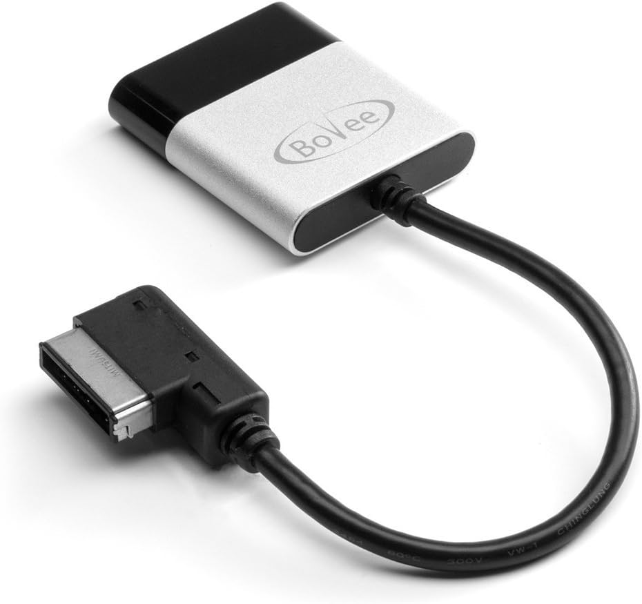 Bovee Car Kit Wireless Music Adapter for r8 2008 A2DP - AMI MMI Android and iPhone Wireless Adaptor for in car iPod Integration