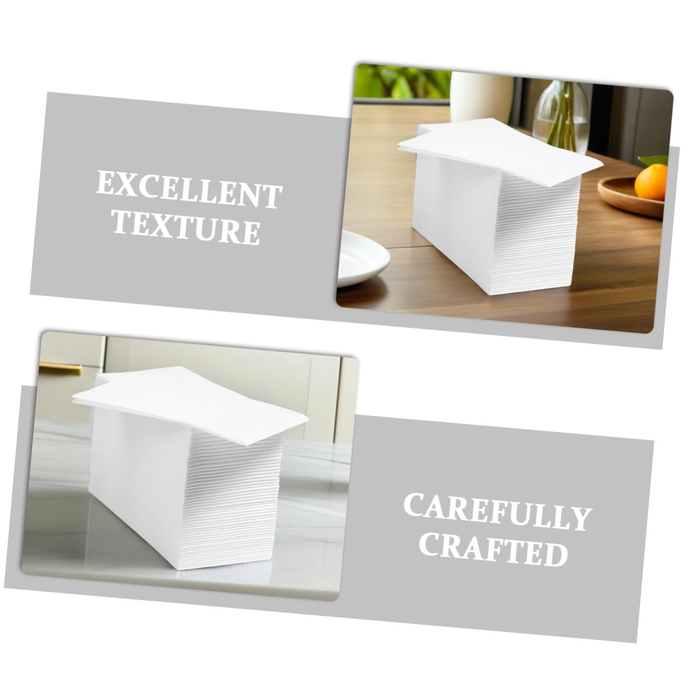 100piezas Servilletas Gruesas de Papel Servilletas Desechables Unidades para Fiestas Bodas y Eventos