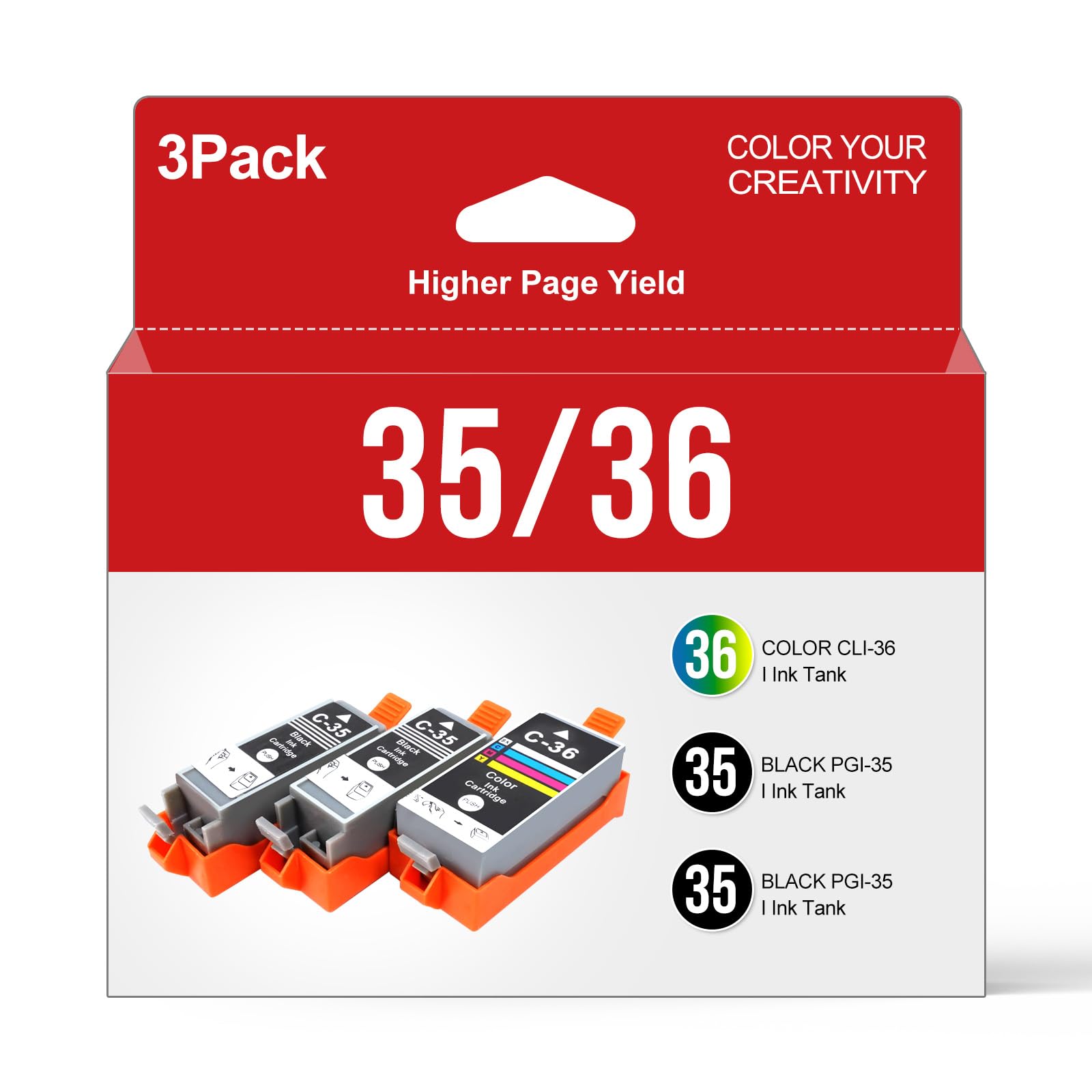 PGI-35 CLI-36 Ink Cartridges TR150 TR160 IP110 IP100 Ink For 35 36 - View #7