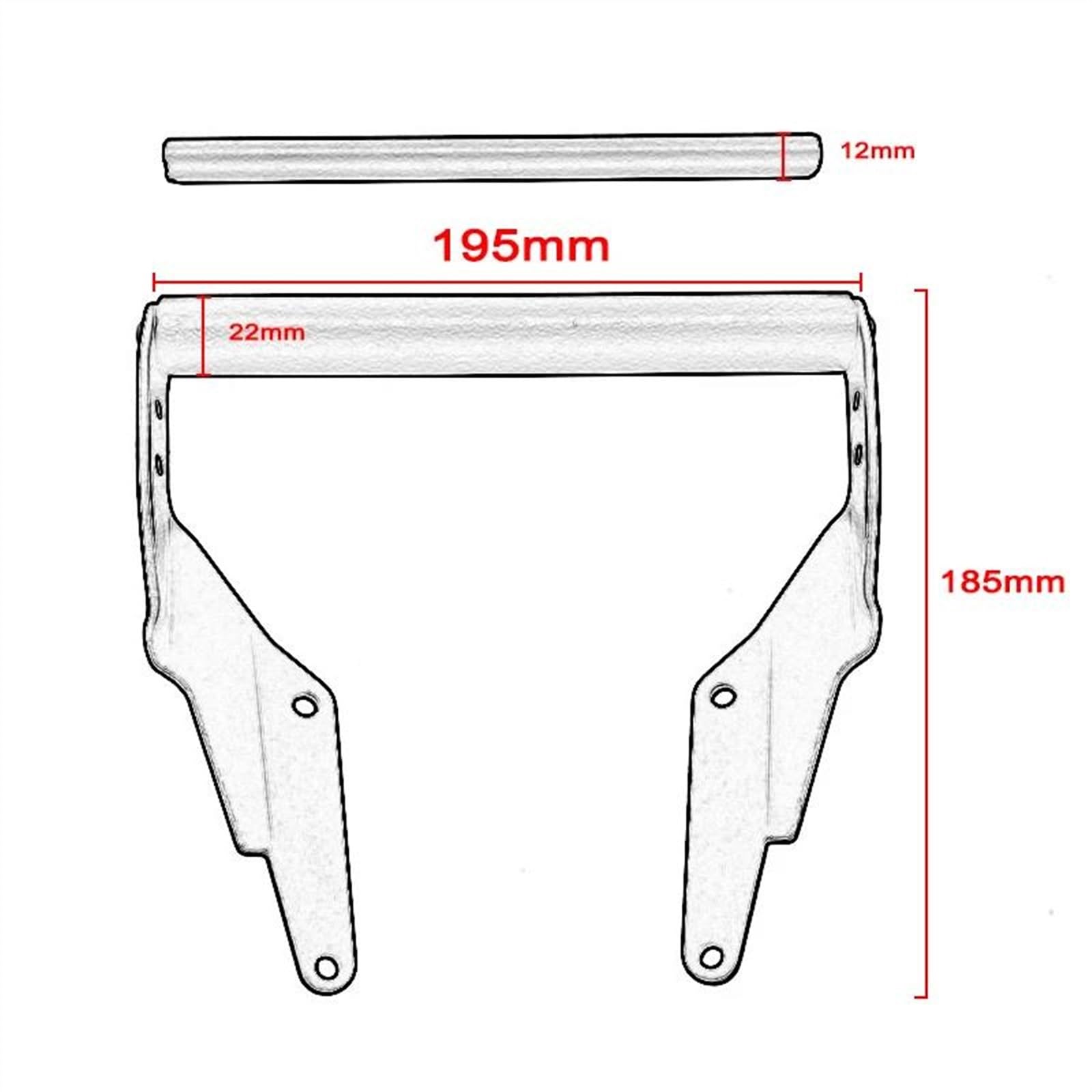 Support D'adaptateur GPS pour Moto, De Guidon Navigation Au-Dessus L'instrument pour G310GS G310R 2017 – 2020(1)