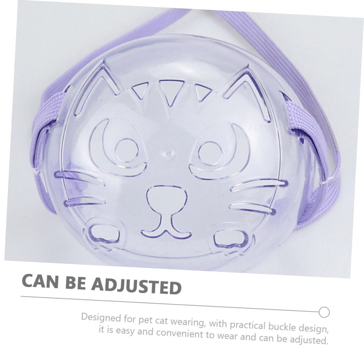 DOITOOL 5piezas Bozal para Gatos Protector De Mordeduras Diseño Práctico y Cómodo para Baños y Visitas Al Veterinario Material Resistente y Duradero