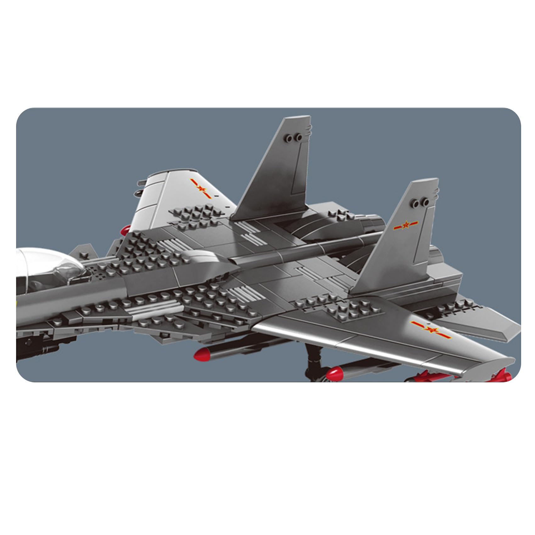 Oichy Airborne Aircraft Building Toys STEM Air Force Plane Building Block Models Educational Brick Sets for Children Teens Adults (285pcs) - Image 4