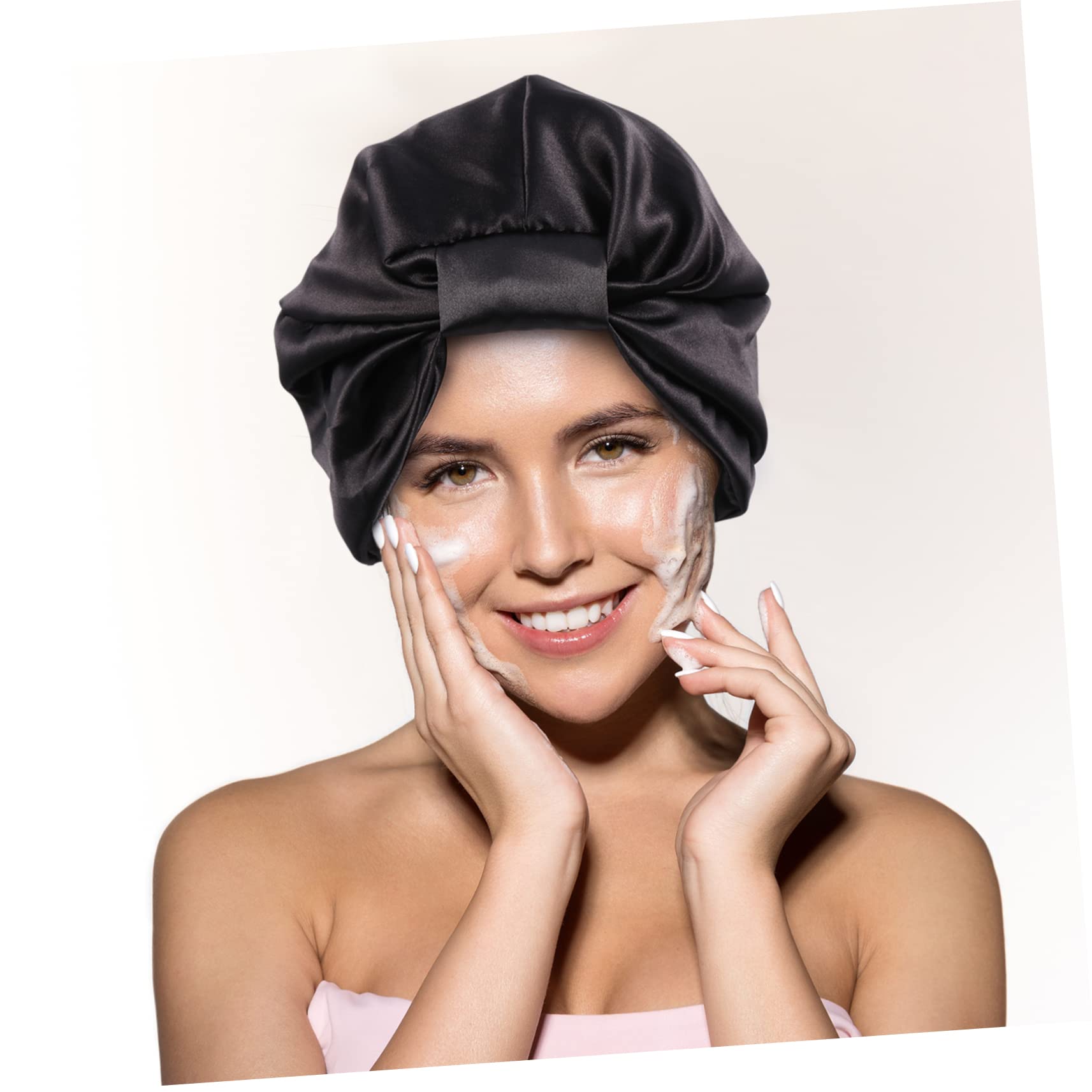 Healvian 6pezzi Cappelli Da Notte Raso Elasticizzati Da Cappelli Per La Dei Turbanti Eleganti Per Donne e Arancione