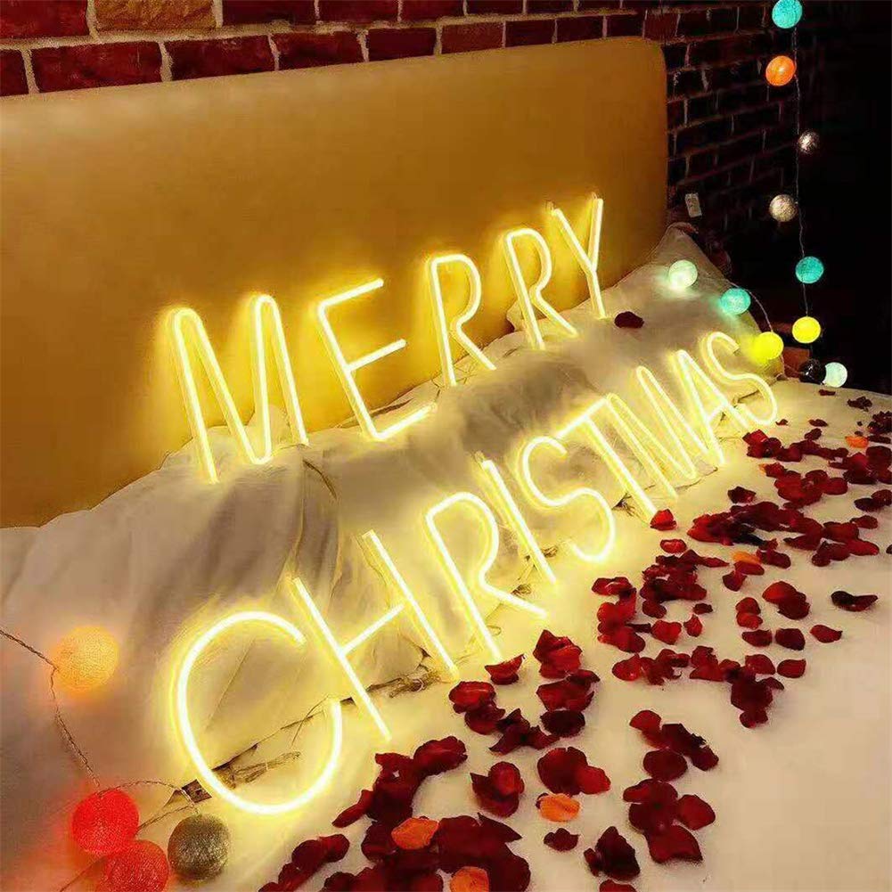 Lettres LED De 26 Lettres, Chifes Lumineux 0-9, Lampe De Décoration