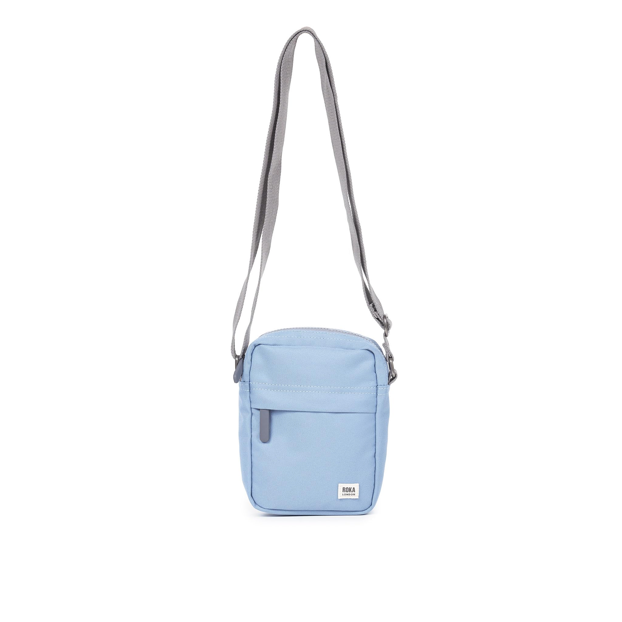 Bond Small Crossbody Bags for Women & Men - Mobile Phone Bag w/Multi Pockets & Adjustable Strap for Wallet, Cards & Keys - Retro Blue