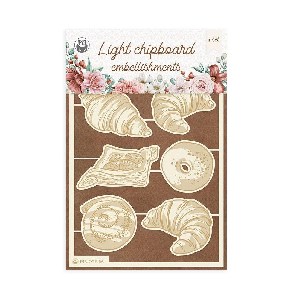 P13 Die-Cut Chipboard Embellishments 4