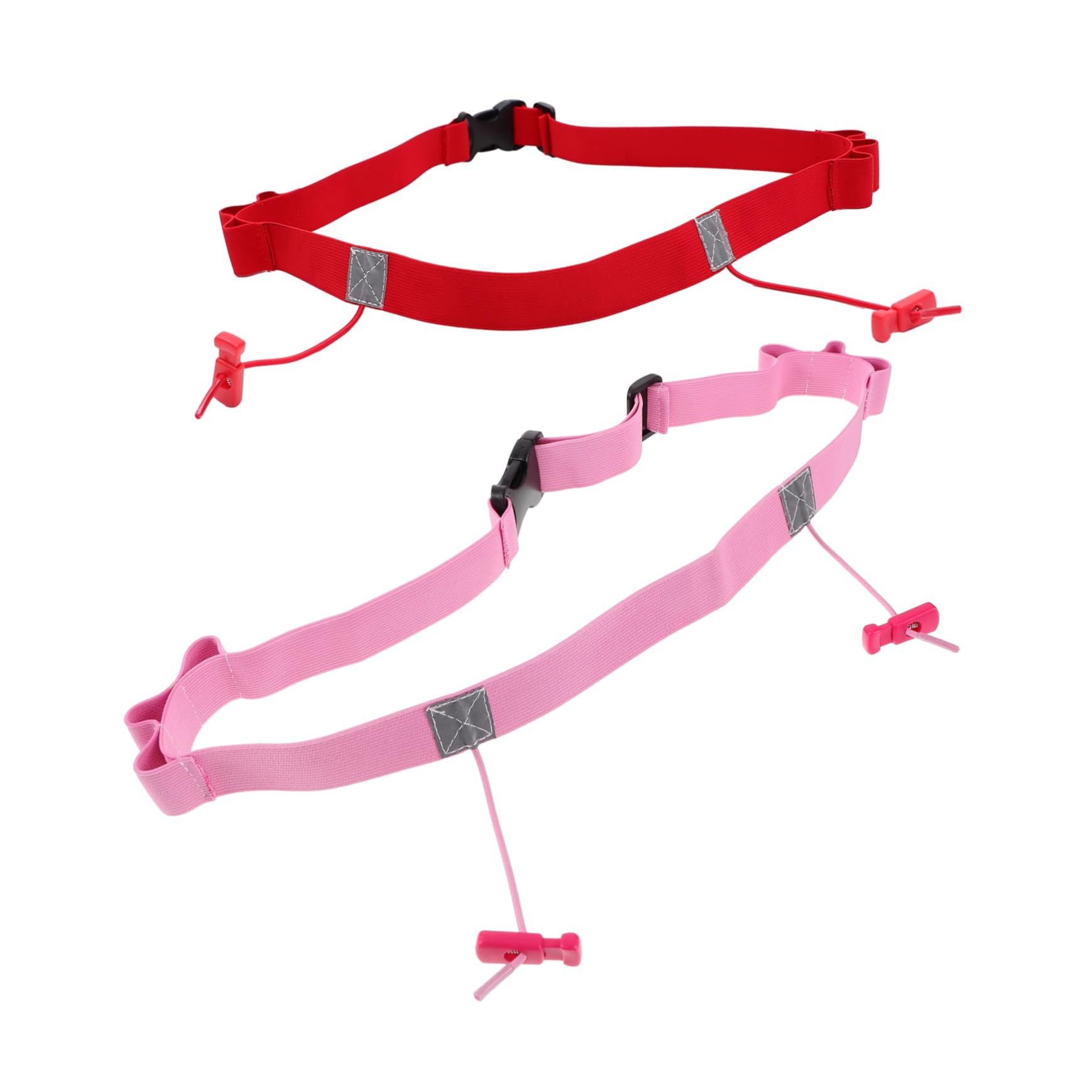 2pcs Reflective Band Running Race Number Bib Belt Race Number Tape Run Start Number Holder Reflective Safety Belt Race Number Belt Sports Number Belt Race Bib Belt Race Belt