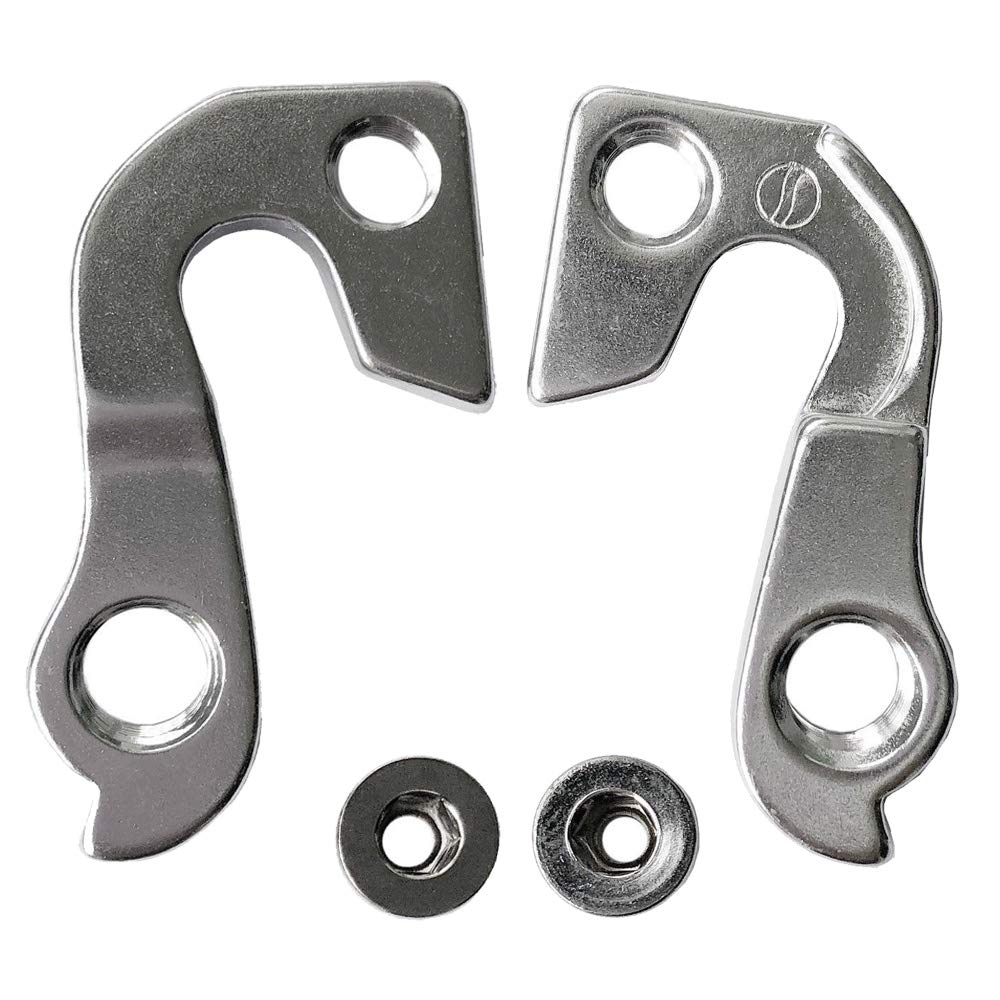 Derailleur Hanger (2 Pieces), Bicycle Bike Dropout Derailleur Hanger with Bolts