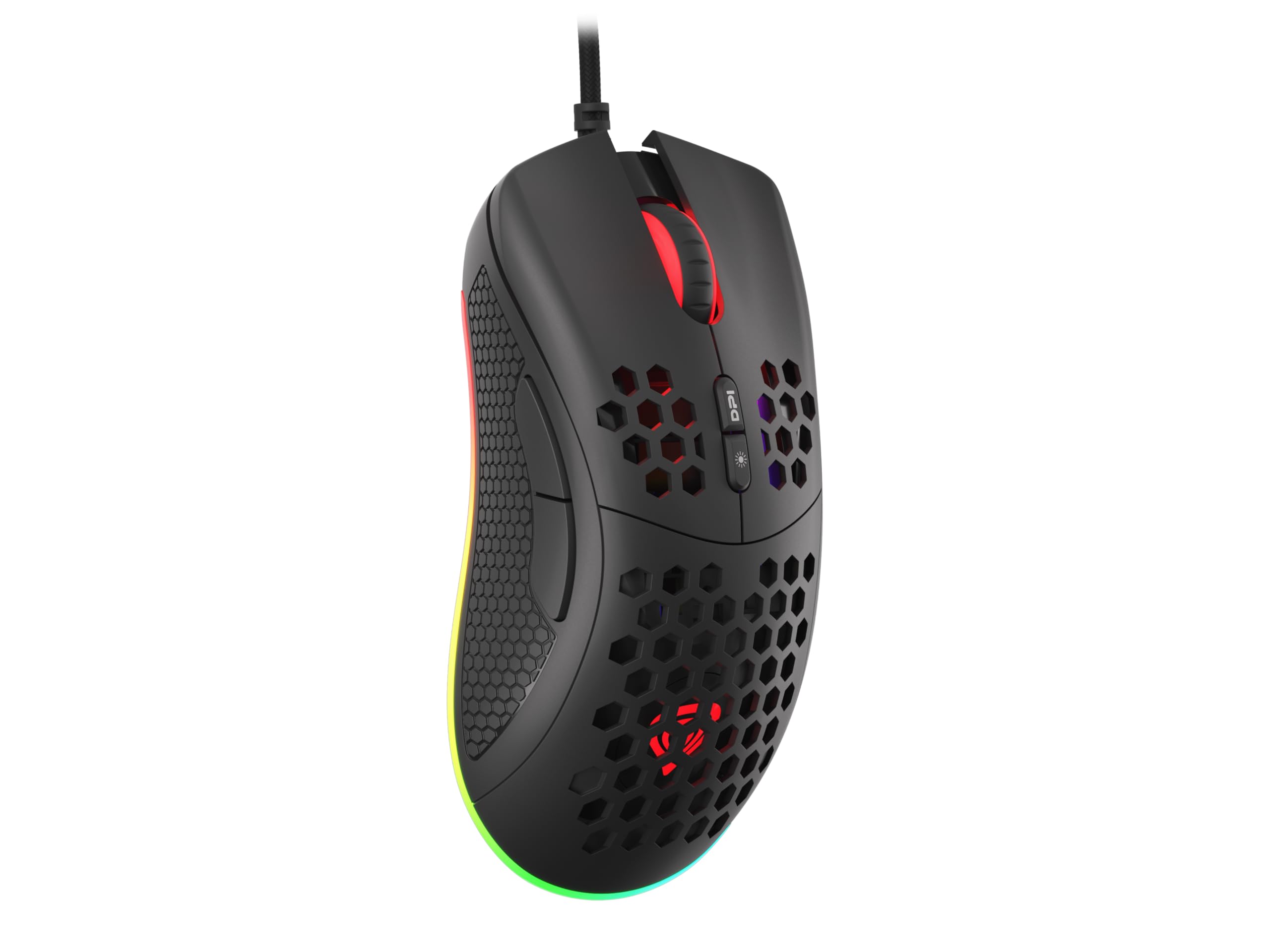 Genesis Raton Gaming Krypton 555 RGB 8000DPI Noir