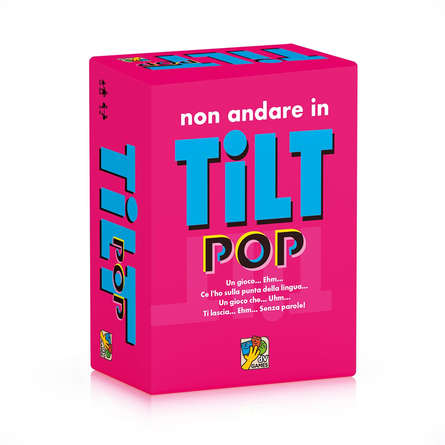Tilt Pop - Gioco da Tavolo - Party Game per Adulti e Ragazzi dai 10 Anni - Gioco di Carte - 3-​6 Giocatori - Durata 20min - Edizione Italiana