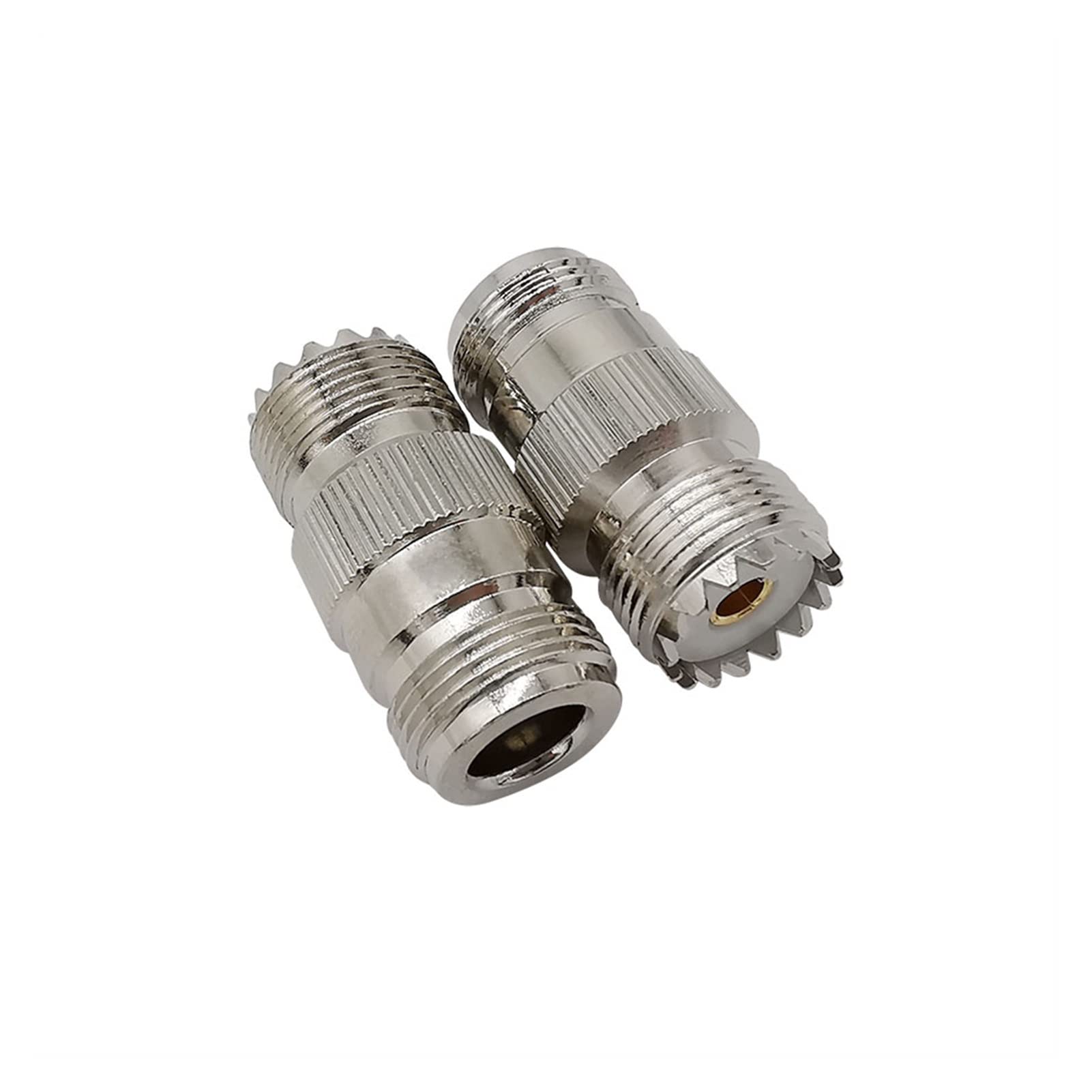 Demasiado 4pcs / lot métal UHF so239 pl259 Féminin mâle à n mâle fiche fiche Jack Droite RF Kit de connecteur Adaptateur coaxial coaxial