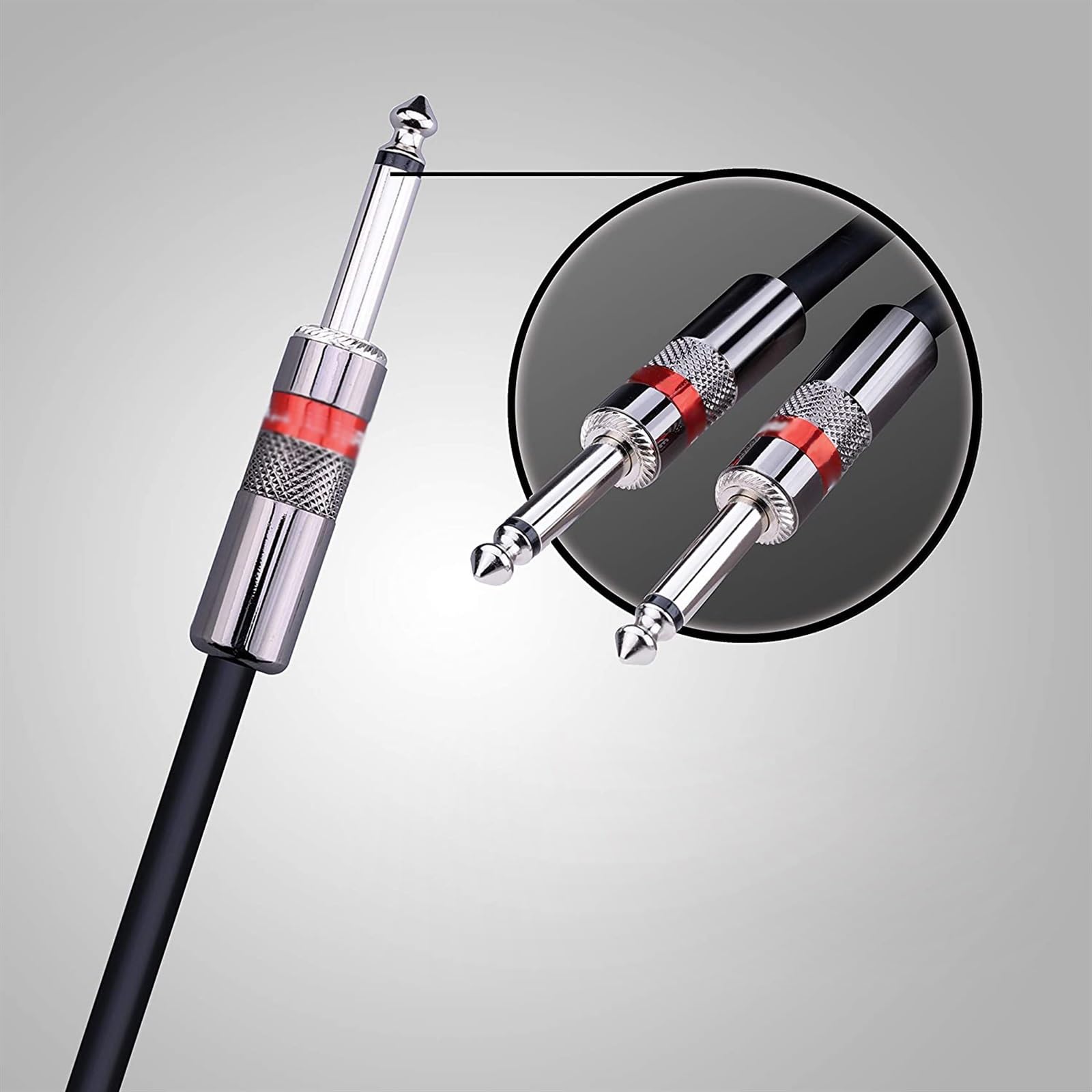 Audiokabel für die Gitarre Instrumentenkabel, Geräuschunterdrückendes Gitarrenkabel, Gitarren-Effektkabel (Color : 1.5m)