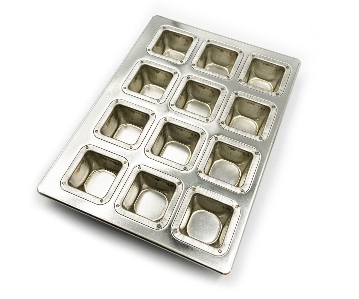 Matsunaga Seisakusho Silicone Processed Silver Maron Cube 12P