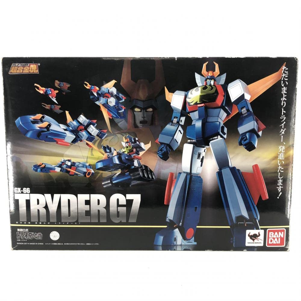 Amazon.co.jp: 開封 超合金魂 GX-66 無敵ロボ トライダーG7 