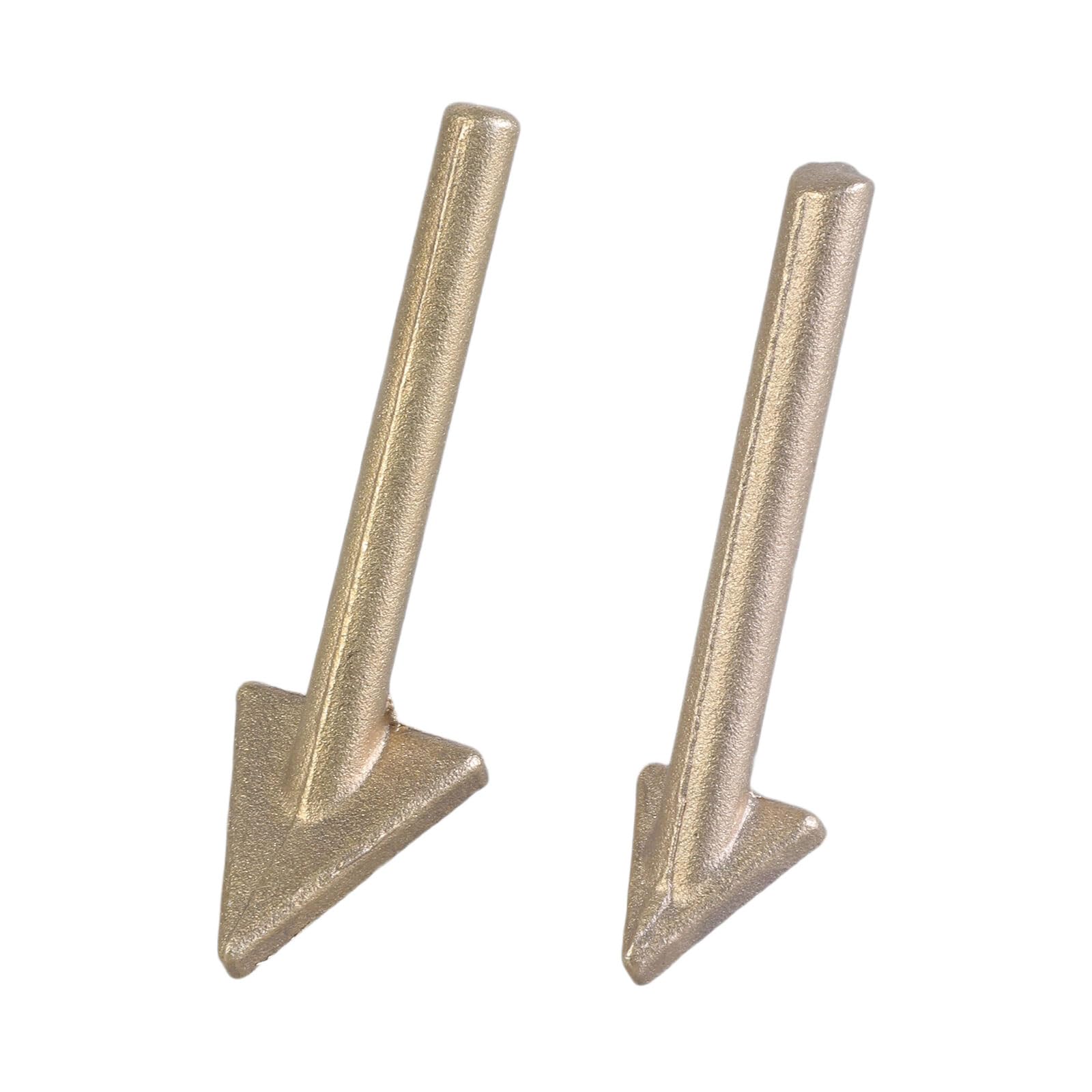 Jazuaiao Temperature Resistant Efficient Brass Soldering Iron Tip For Various Items Welding Machines 16Mm And 21Mm Surfaces