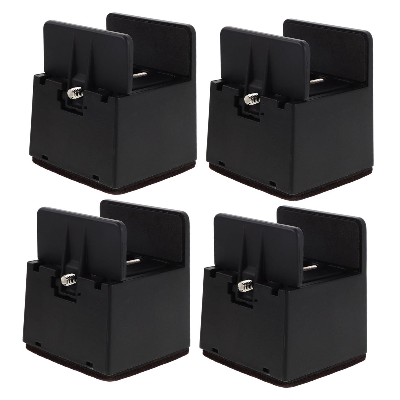 DOITOOL Almohadillas Elevadoras para Muebles de 50mm, 4 Piezas