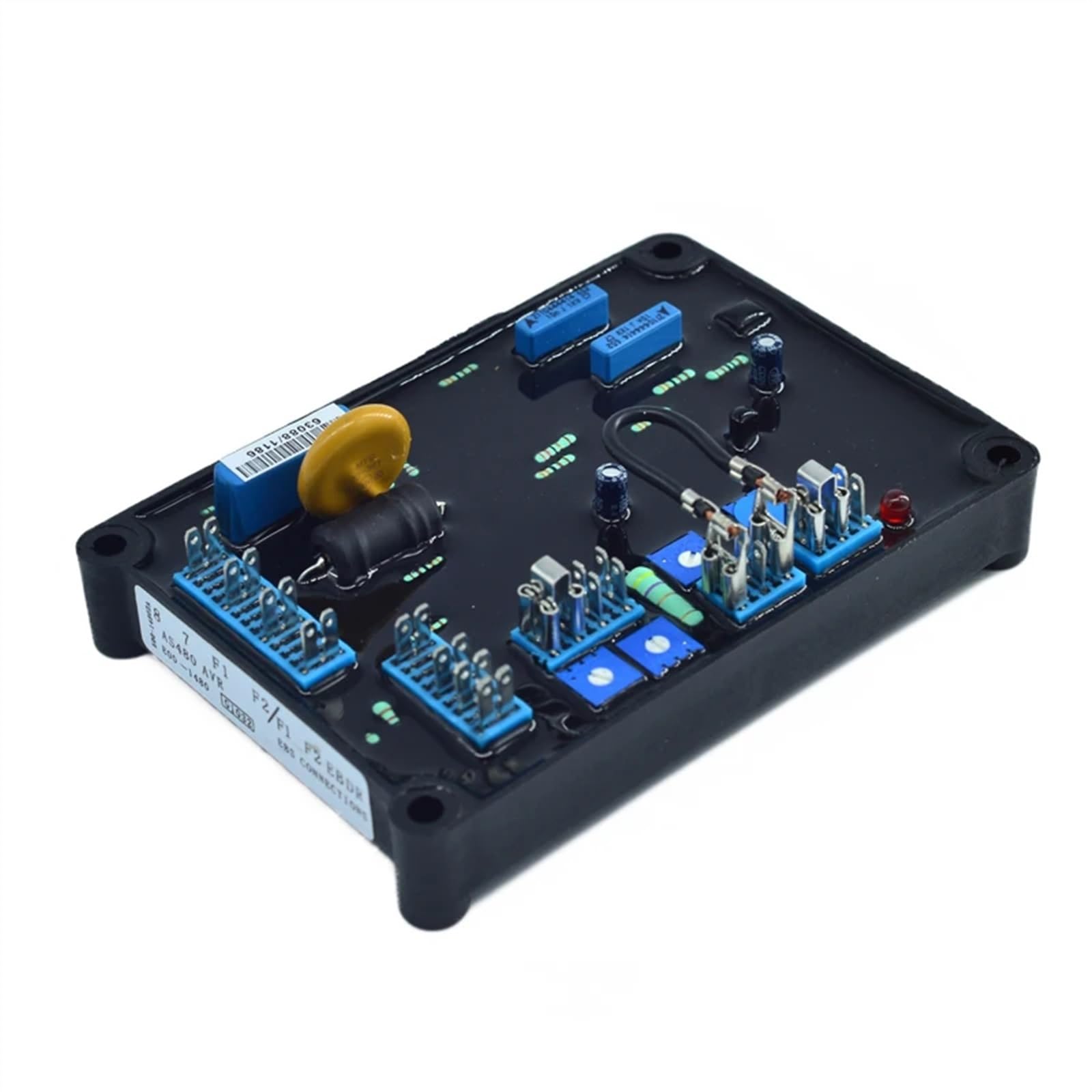 Regulador de Voltaje Automático AS480 Regulador Automático del Generador Diesel Regulador de Voltaje Estable de Excitación Placa de Circuito Cableado