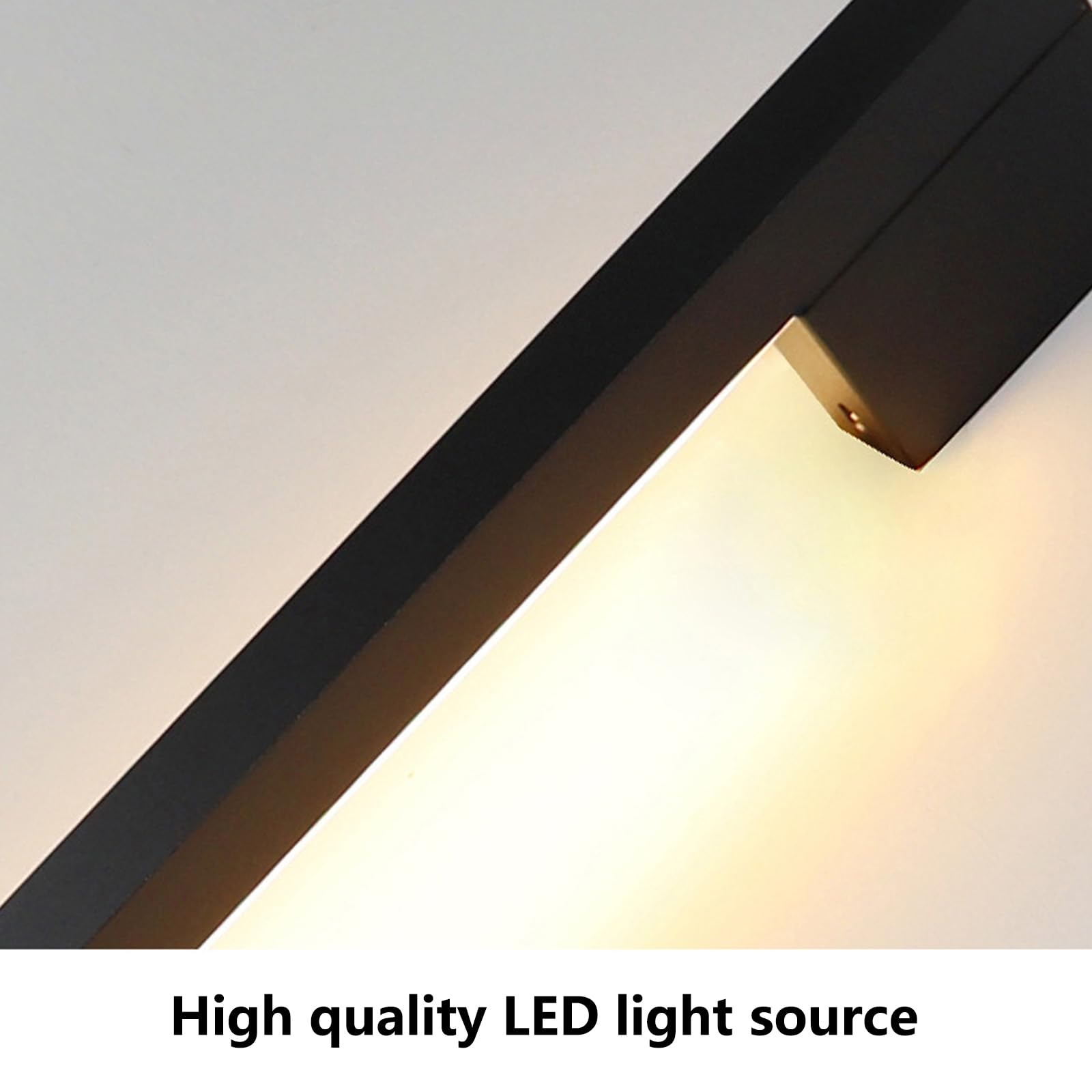 LED Modern Wandlampe Innen mit Fernbedienung Dimmbar Wandleuchte 2700K-6500K Wandbeleuchtung Lange Linie Design Wandleuchten Aluminium für Schlafzimmer Wohnzimmer Esszimmer (Weiß,150cm)