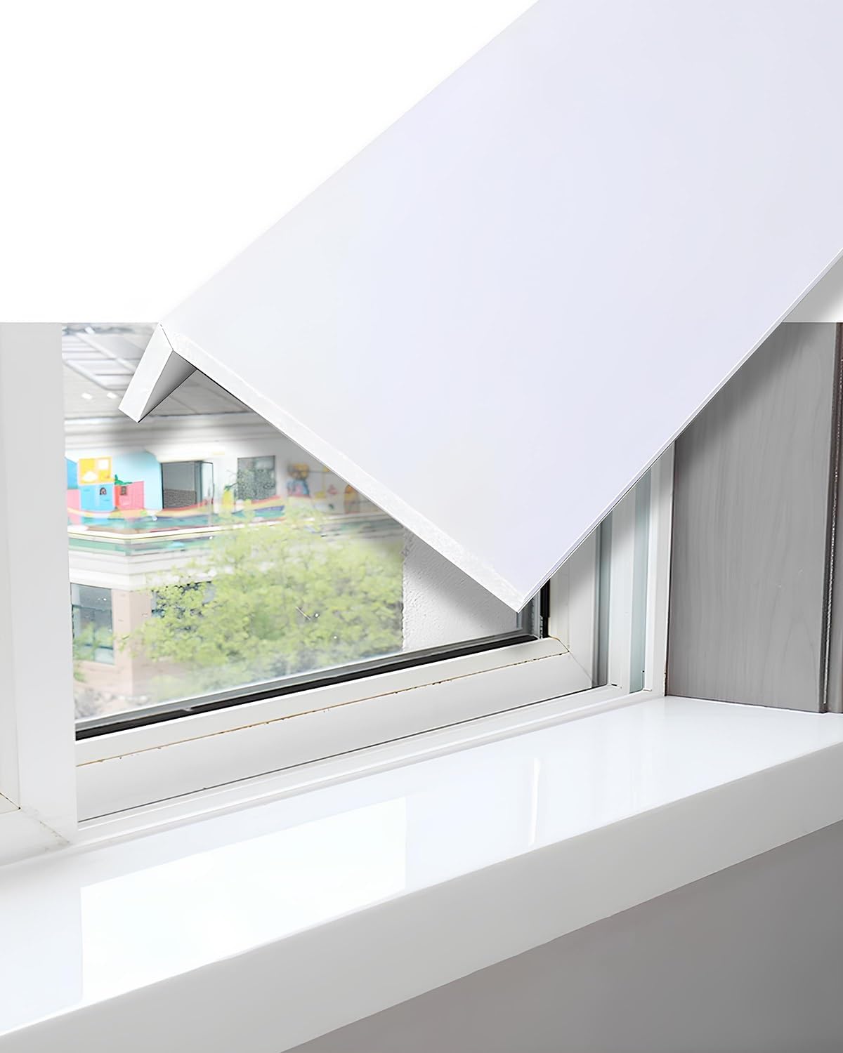 Window Sill Protector, Window Sill Cover, PVC Window Sills Cover Board, for Window Sill Remodel, Can Be Customized