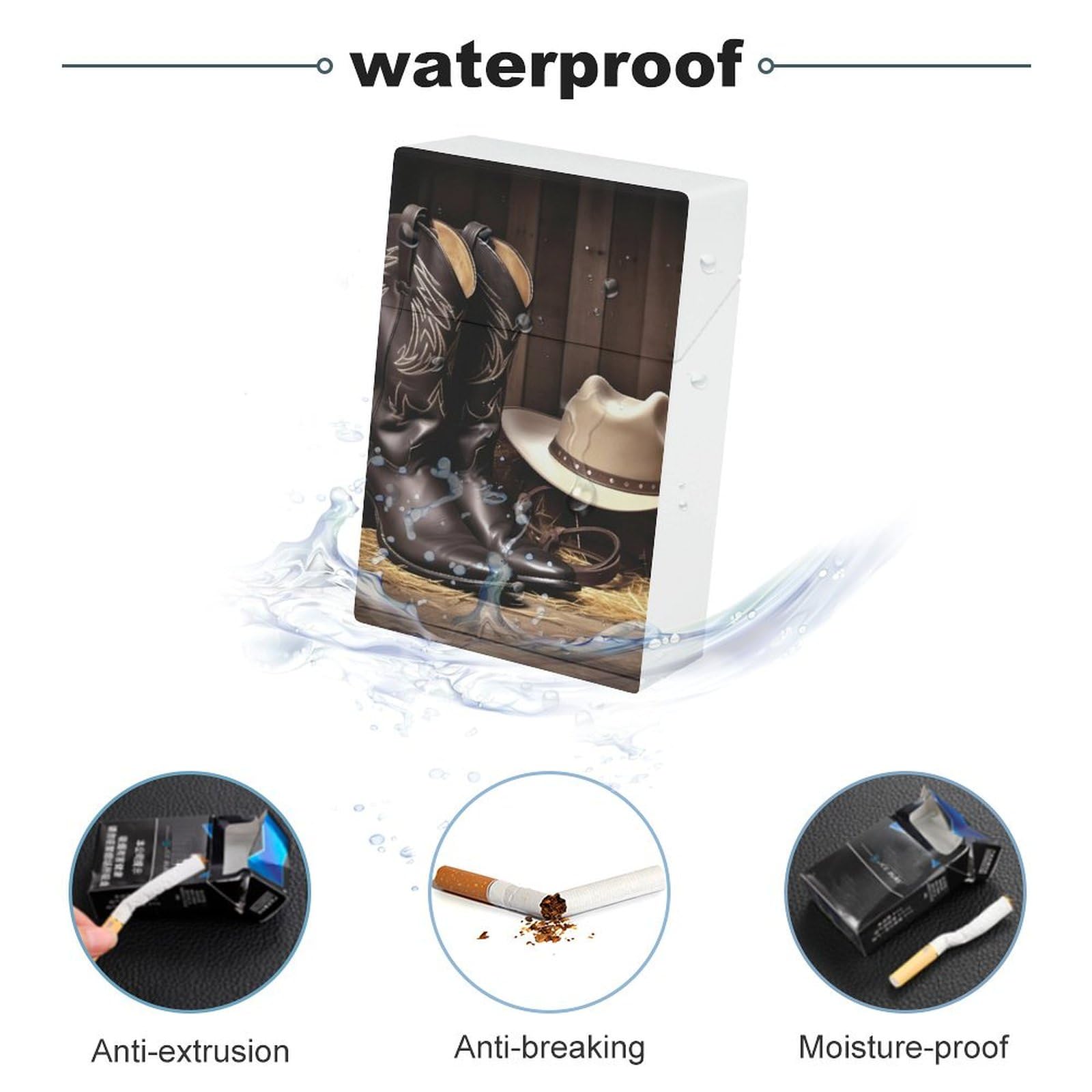 boots cigarettes Amazon.com: Cowboy Black Hat Western Boots Cigarette Case Waterproof  Plastic Cigarette Box Vintage Cigarette Cases for Men Women Small Funny  Cigarette Holder for Regular 85mm King Size 20 Capacity : Health &