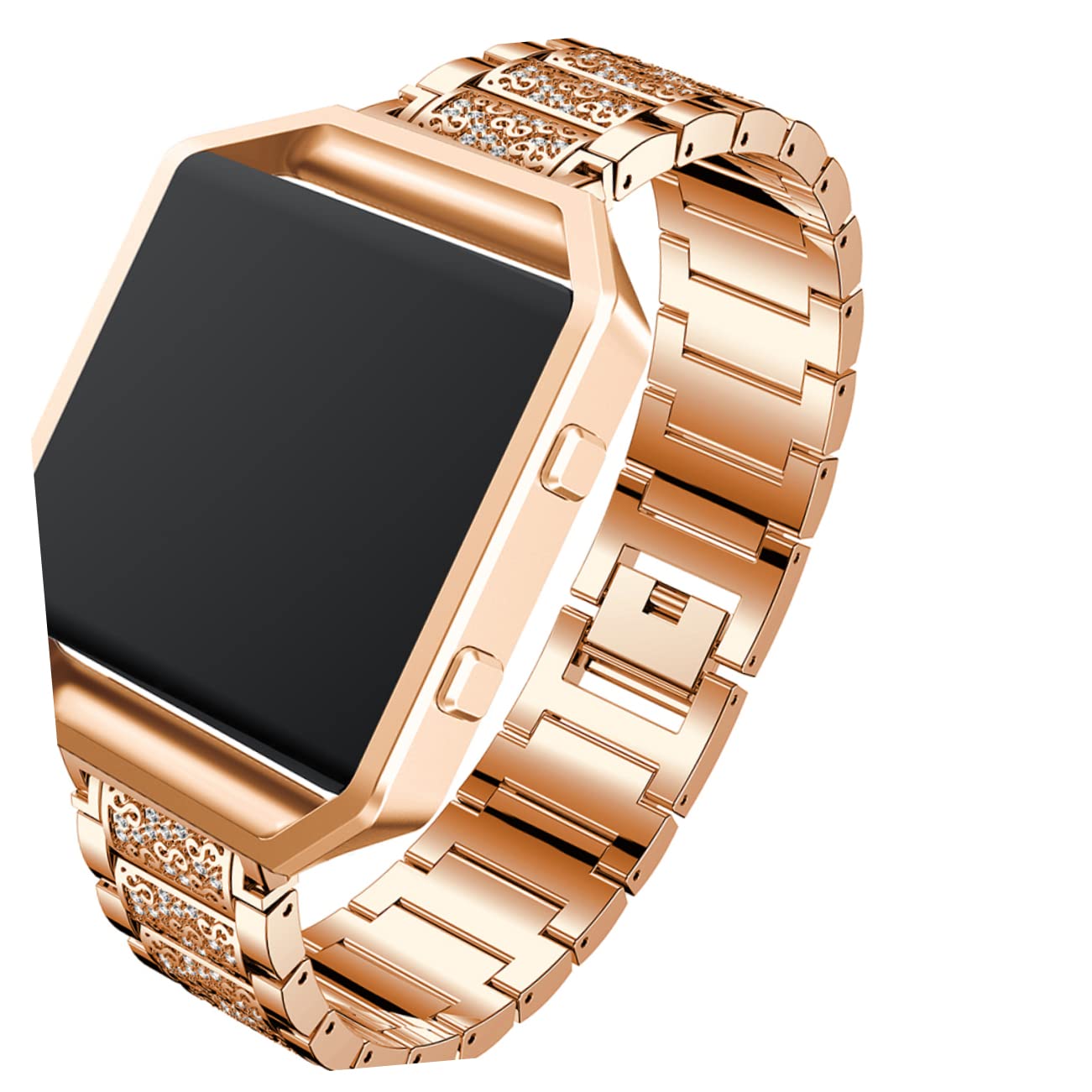 Hemobllo 3 Pièces Montre Femme Correa Para Mujer Bracelet Montres Pour Femmes Dames Bracelets e Coque De Protection Bandes De Poignet Pour Femmes De e En Métal