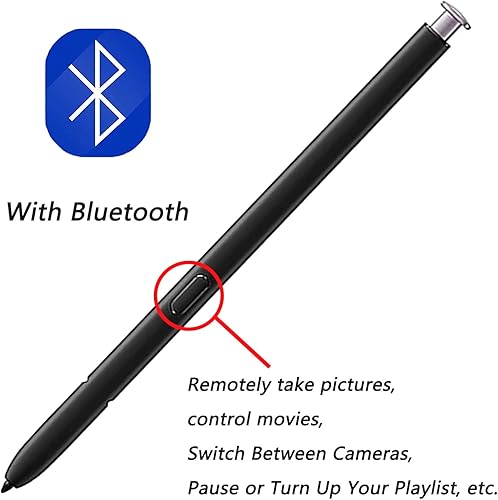 Miniatura 9 de Green Galaxy S23 Ultra Pen con Bluetooth para Samsung Galaxy S23 Ultra 5G Stylus Pen reemplazo con control remoto para Samsung Galaxy S23 Ultra S Pen