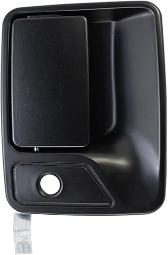 Miniatura 213 de TRQ Manija de la puerta exterior trasera izquierda del lado del conductor negra compatible con Honda Civic 2001-2005