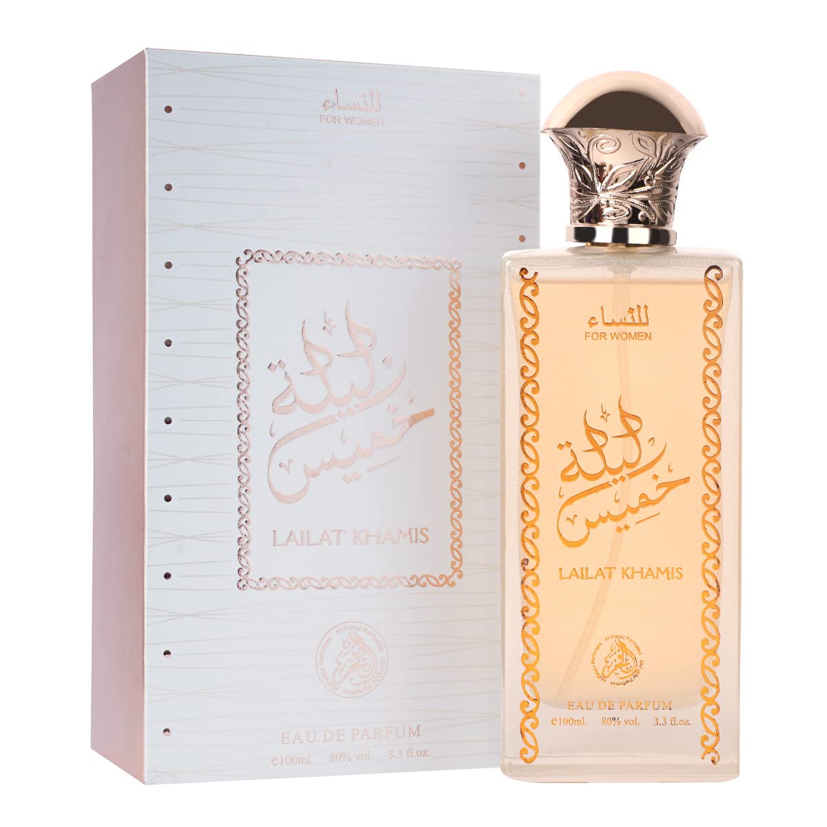 Al-Fakhr Lailat Khamis Women Eau De Parfum Long Lasting 100ml Women Perfume, Balsamic, Floral & Woody, Soothing Fragrance